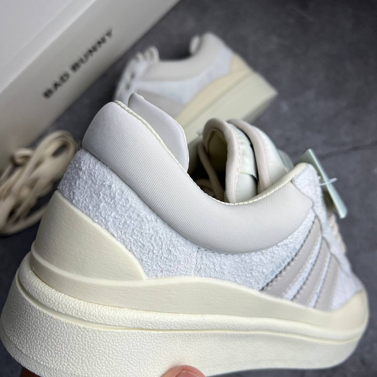 Bad Bunny x adidas Campus Light «Cloud White» 