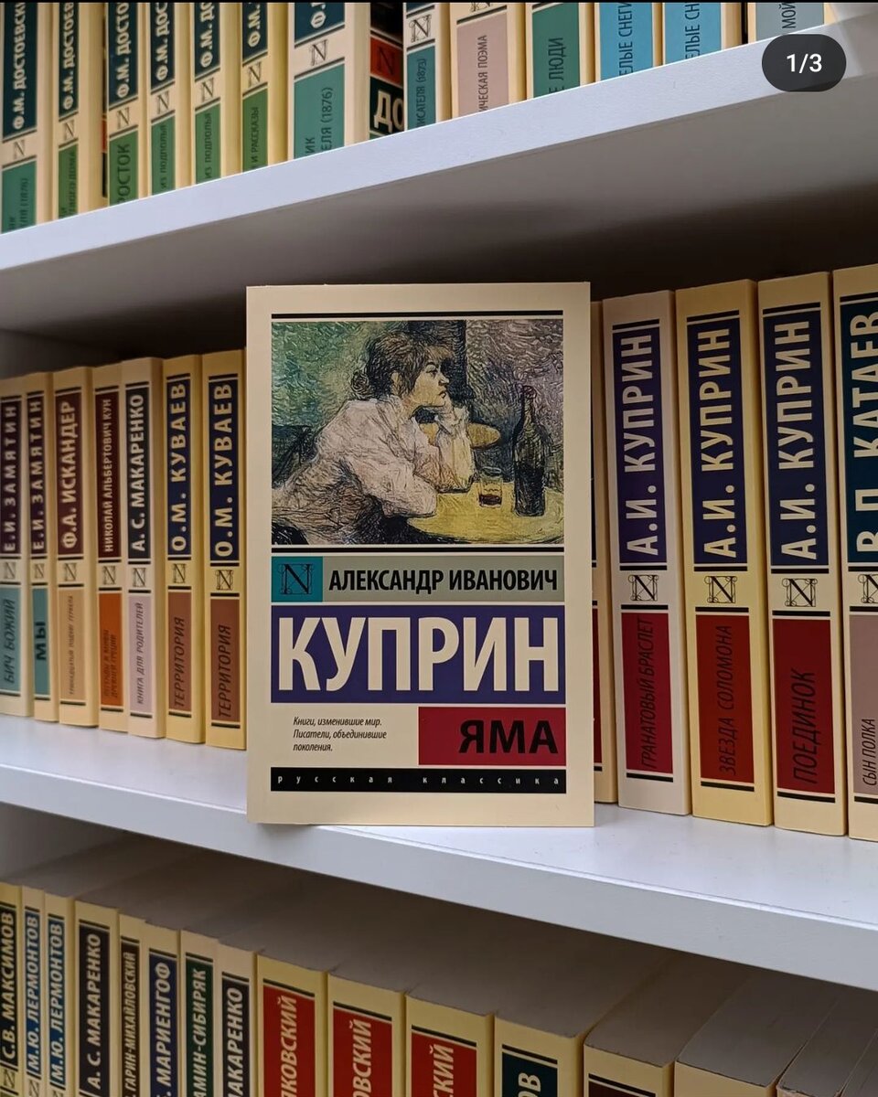 «Давным-давно задолго до железных дорог, на самой дальней окраине большого города жили и рода в род ямщики. (слой населения занимающийся извозом) Оттого и вся местность называлась Ямской слободой, или просто Ямской, Ямкой, или, ещë короче Ямой.»Ходила дурная слава о Яме, как о месте, где царило веселье, пьянство, драки и разврат. Именно в этом месте и находился публичный дом, о котором далее пойдет речь. Торговля телом была, есть и будет соблазнительным способом заработака для беднейших слоев населения. Куприн настолько ярко описывает суть древней профессии, что становится сложно читать. Прямо, чётко, без попыток скрыть всю суть и естество, он демонстрирует жизнь девушек, по тем или иным причинам оказавшихся в доме терпимости. В истории нет главного героя. Мы видим девушек, каждая со своим характером, интересами и взглядами на жизнь, завсегдатая публичного дома - Платонов, который никогда не пользовался услугами девушек, но много времени провёл в их обществе и даже состоял в доверительных отношениях. Гости - мужчины, разного возраста, положения в обществе, семейного статуса, которые обсуждая девушек, деляться друг с другом своими высокопарными речами, полными лицемерия и эгоизма, совершая по их мнению рыцарские поступки, купаются в тщеславии. Впервые я узнала о романе на первом курсе. Нам показали фильм, после чего и возникло желание ознакомиться с первоисточником. Но, в силу возраста, я не смогла оценить произведения в полной мере. И вот, спустя почти семь лет, я перечитываю эту историю с еще бóльшим восторгом.Роман подвергся жестокой критике, сам Куприн пишет: «знаю, что многие найдут повесть безнравственной и неприличной....» , но посвятил ее матери и жене. А романе много моральных дилемм и рассуждений о женщинах, мужчинах и их взаимоотношениях— Что же пытался донести до читателей автор?Проституция — такое же зло, как война или пандемия. Разница лишь в том, что эти два события рано или поздно закончатся, а продажа собственного тела будет продолжаться, пока живо человечество. Каждый, кто оказывается в публичном доме, не может уже оттуда выбраться и не видит для себя другой участи. Лень, глупость, распущенность наполняющие героинь, останутся с ними навсегда и неспособные изменить свою жизнь, они губят другие. Несмотря на шквал возмущений критиков и недовольство общества, роман был дописан и принес Александру Куприну невероятную славу и в добавок ко всему - стал классикой русской литературы. 