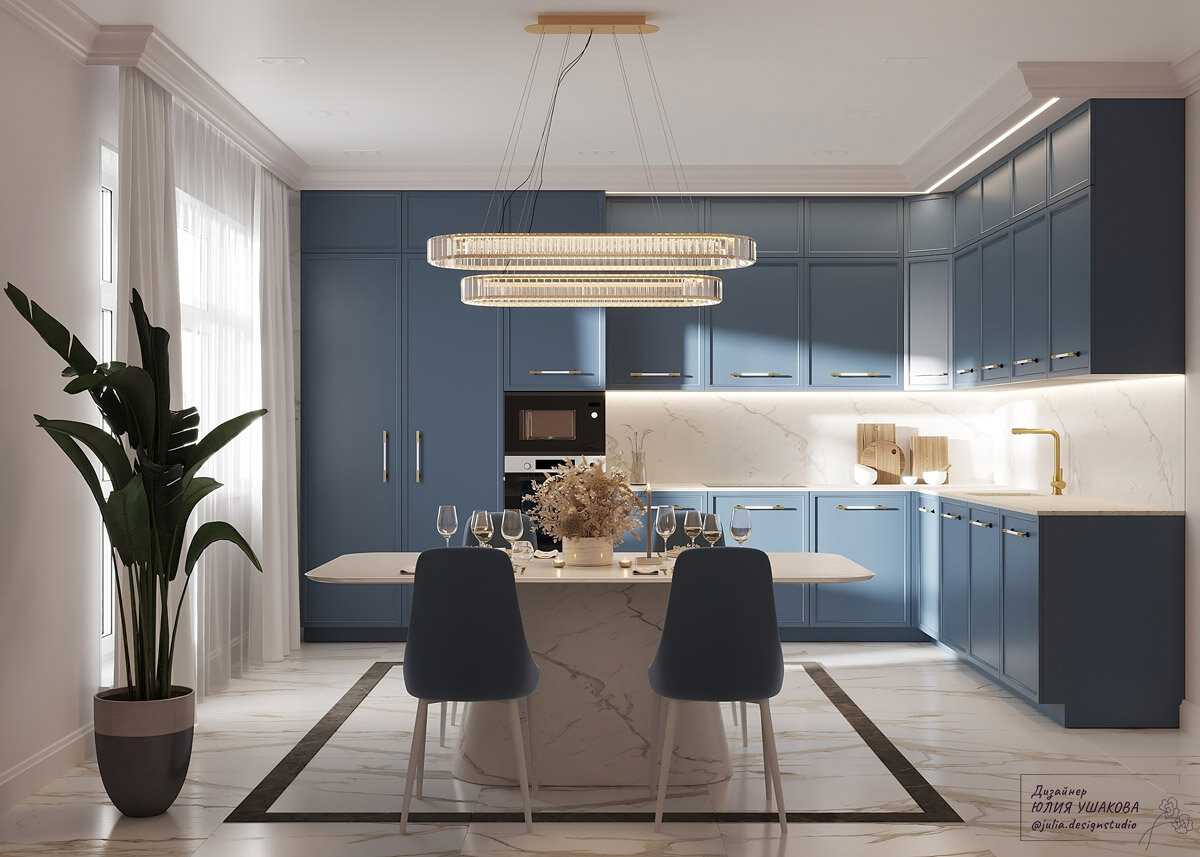 Современный интерьер кухни