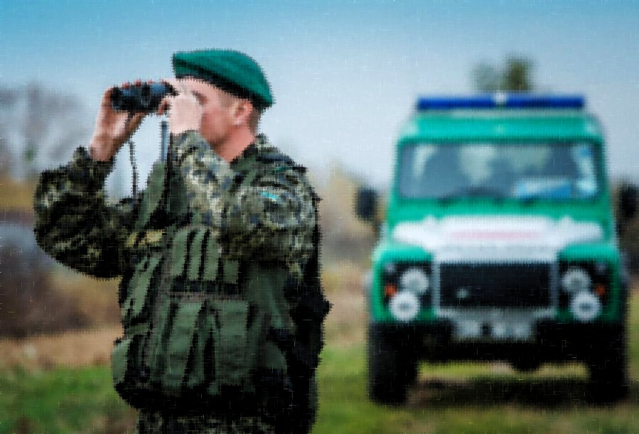 Да, чего только не происходит на границе...