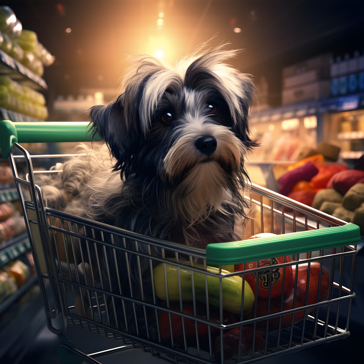 Конечно, я не стала судорожно вытаскивать из сумки телефон, чтобы сфотографировать это зрелище, поэтому картинка по моему запросу нарисована нейросетью 