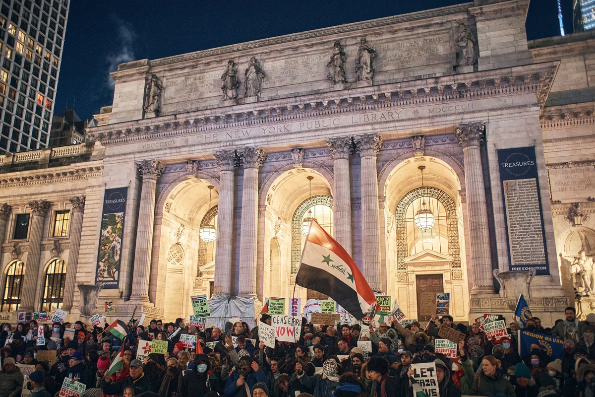 Заметки американиста. Профсоюзы США долгое время поддерживали Израиль.  Теперь некоторые протестуют против этого | Международная панорама | Дзен