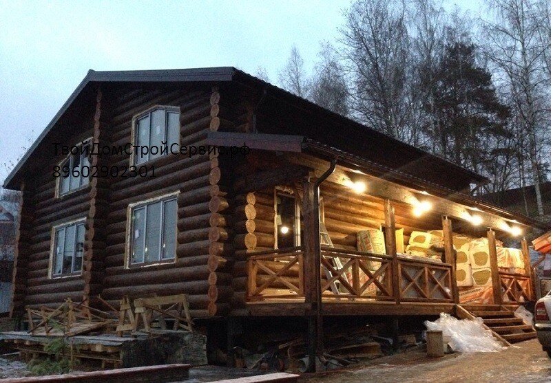 М из бревна. М из бревна