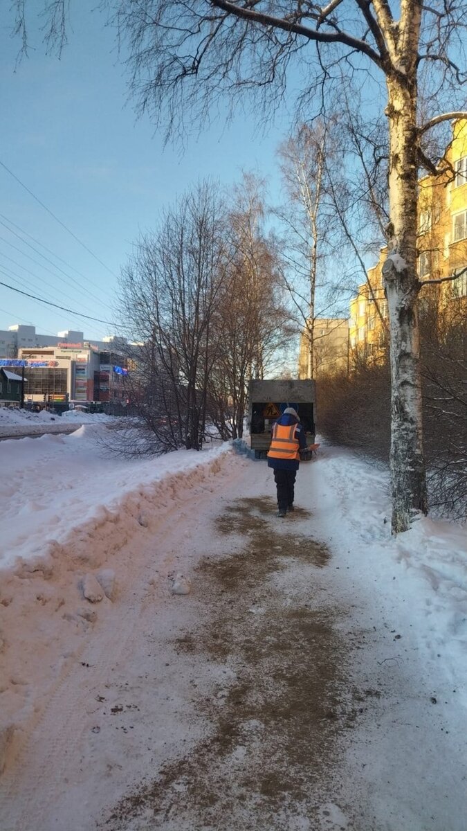 Весеннее состояние снежного покрова