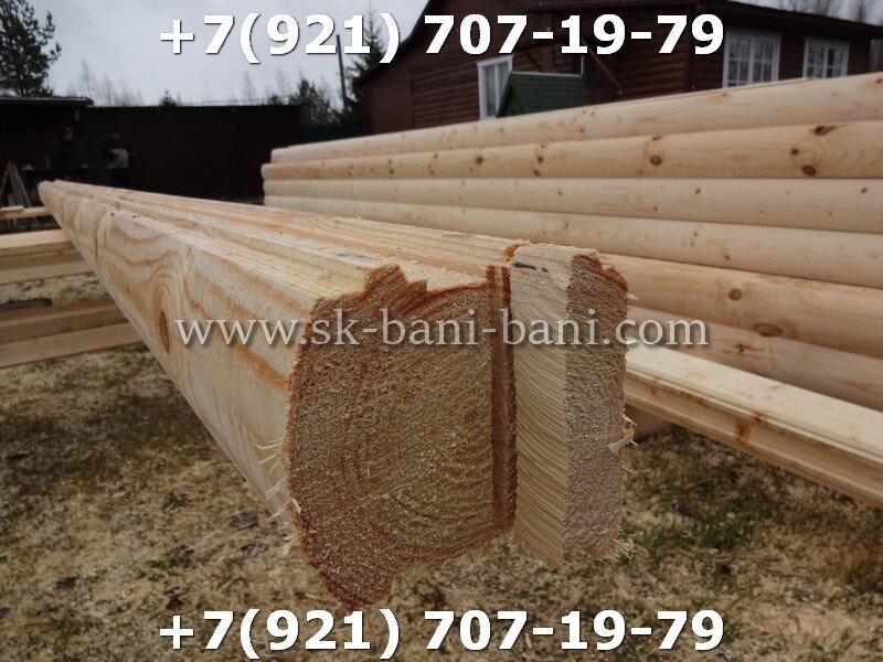 Строительство бани из бруса 150х150 Московская область