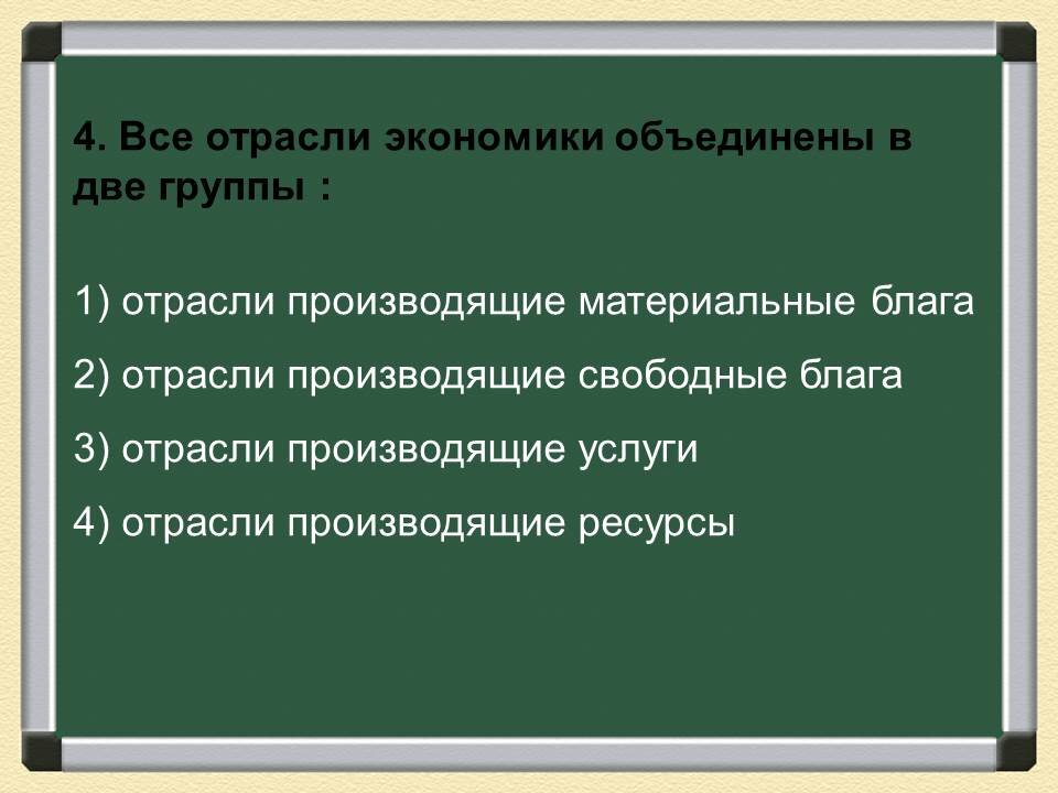 Условия удовлетворения потребностей человека