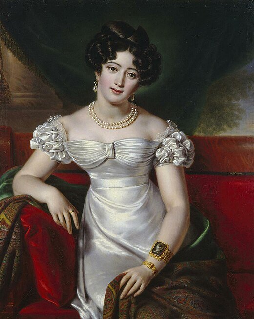 Юлия Павловна. Художник Б.-Ш. Митуар, 1825 год Государственный Эрмитаж