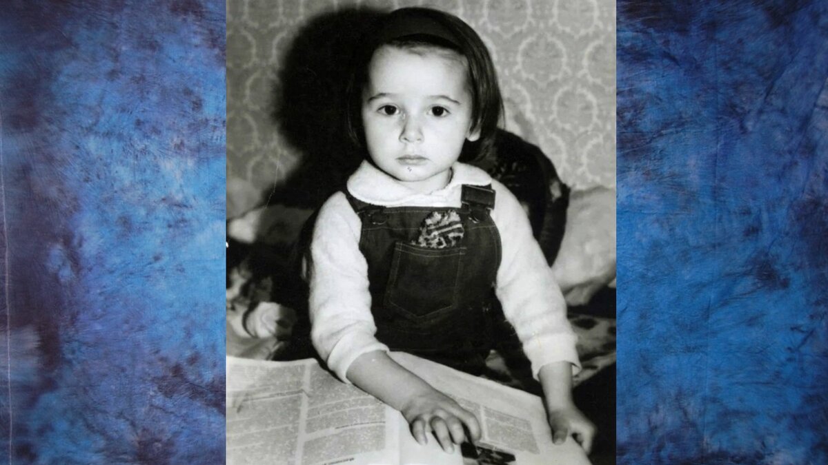 Даша Галимова в детстве