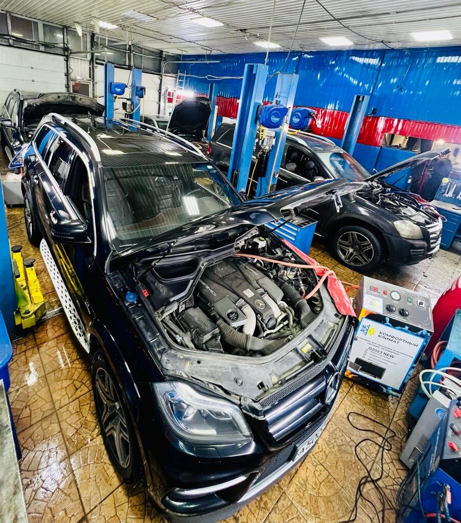 Мерседес комплексная промывка от силикагеля 