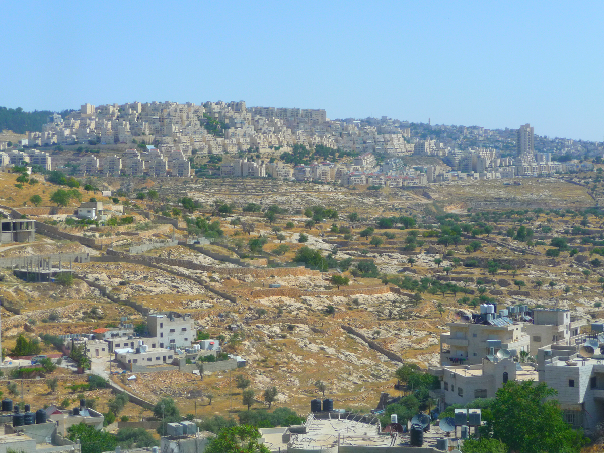 Так выглядит сейчас современный город Вифлеем в Палеститне. Святая Земля для христиан фото: автора Тревел гид