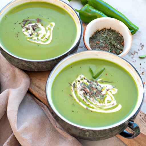 Супы из свежей зелени