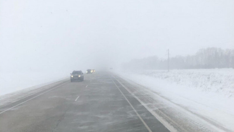     Метель в Алтайском крае. vk.com