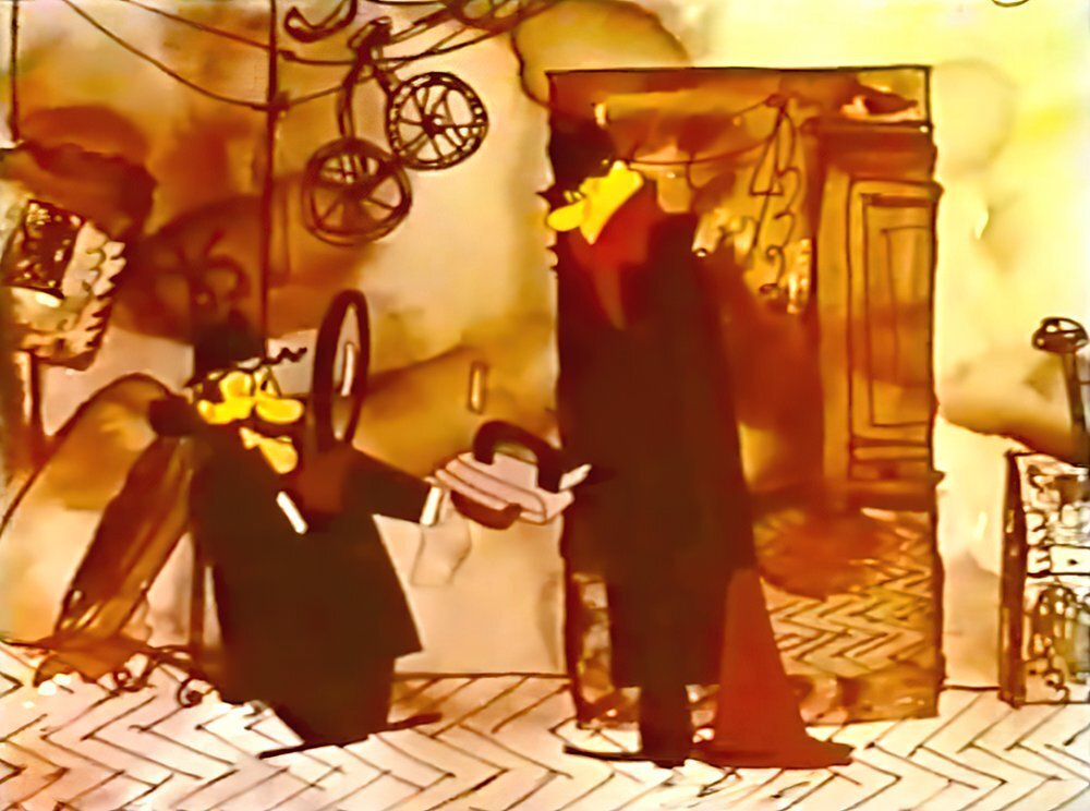 Анимация в дебюте Черкасского «Тайна чёрного короля» очень примитивная, некоторые кадры просто статичны