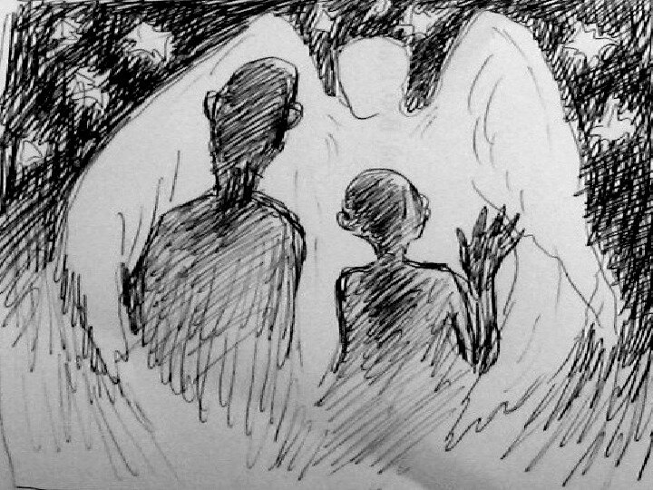 Иллюстрация к рассказу "Ангелочек", источник Яндекс картинки