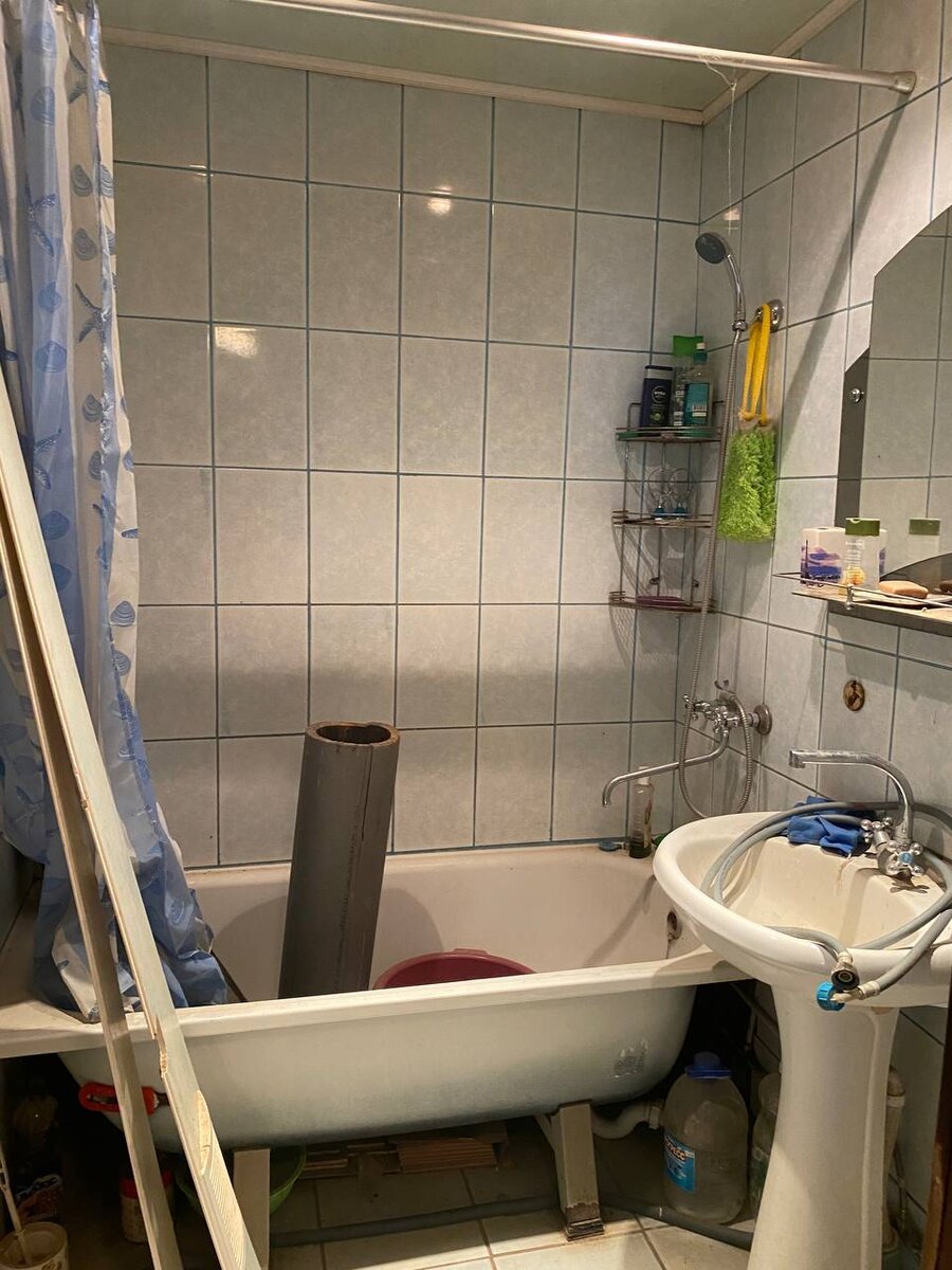 Ванная комната в Хрущевке.