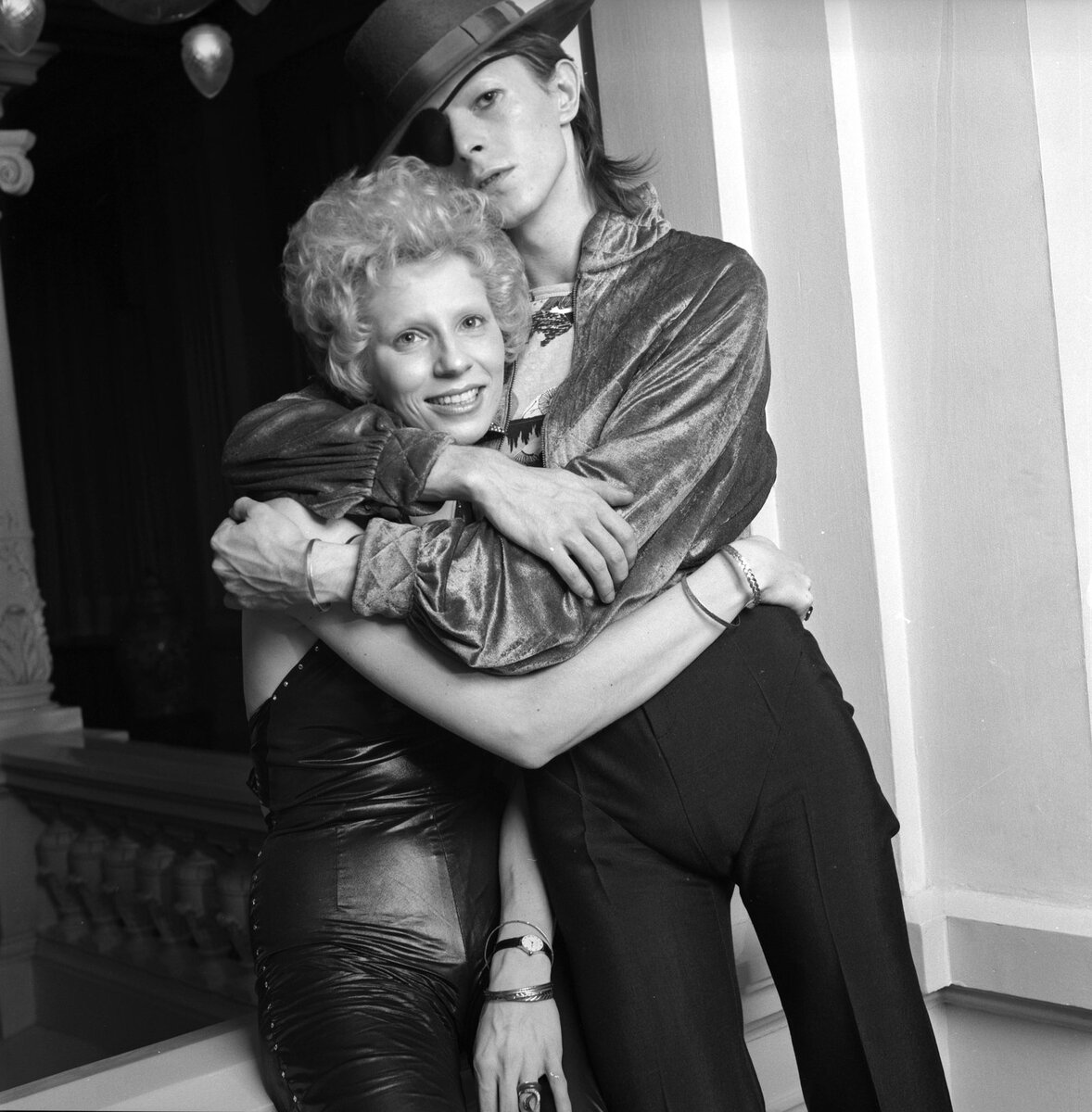 Дэвида Боуи с бывшей женой Анджелой Барнетт