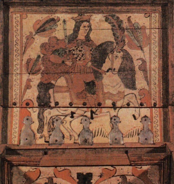 Александр Македонский (Великий Устюг, XVII век)