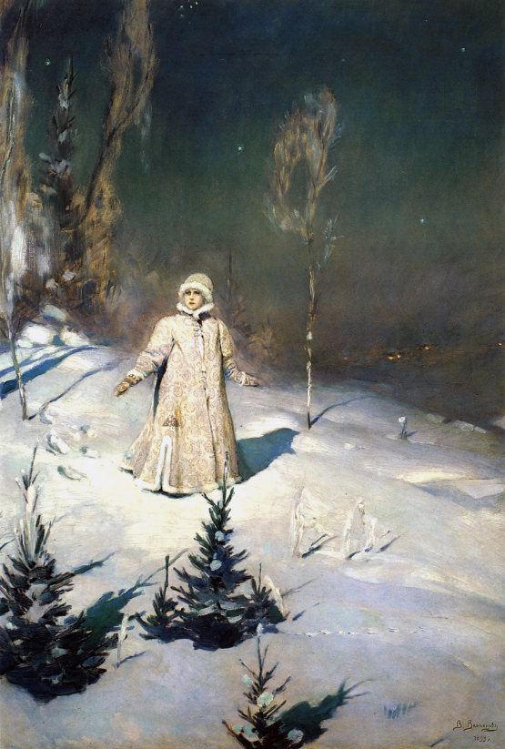Виктор Васнецов. Снегурочка. Написана в 1899 году. Источник Яндекс картинки
