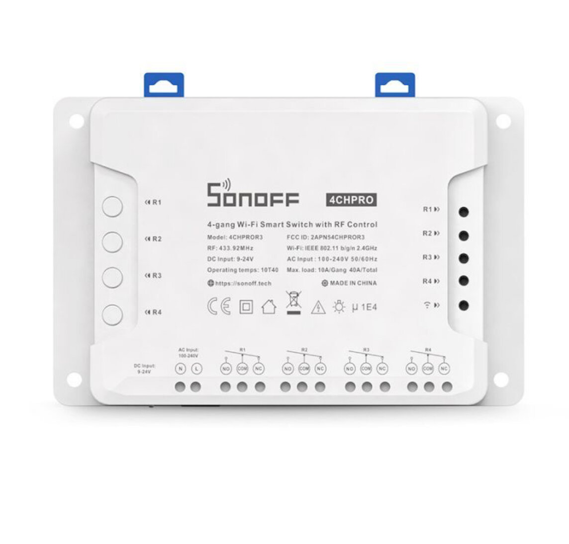 4-х канальное реле Sonoff 