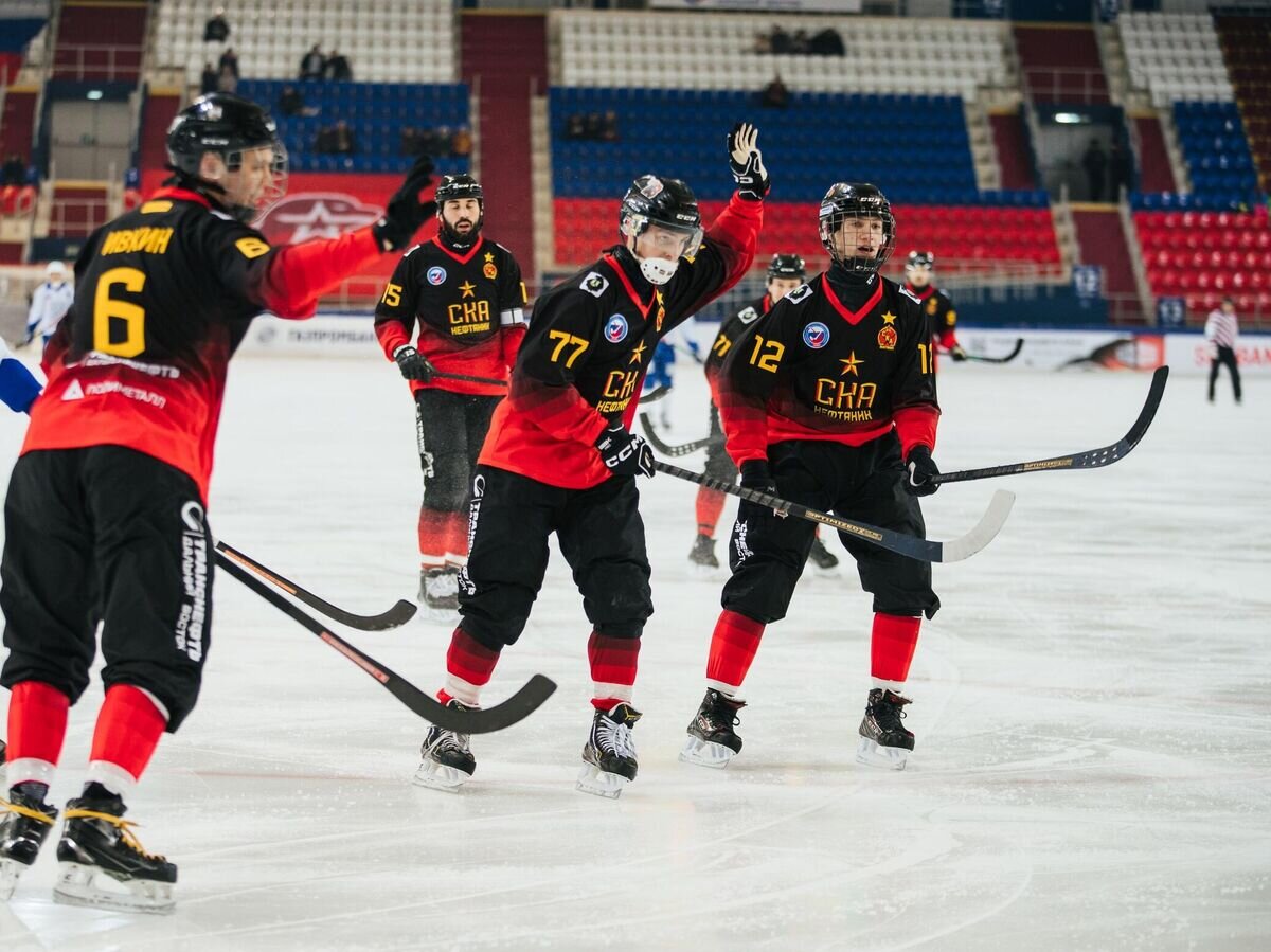    Хоккеисты "СКА-Нефтяник"© Фото : Пресс-служба клуба "СКА-Нефтяник"