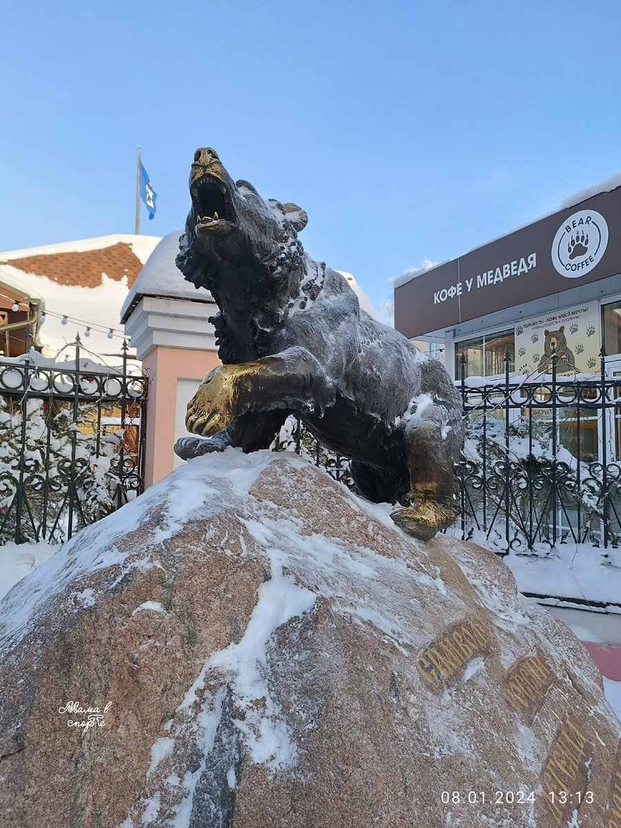 Медведь – символ Ярославля. 