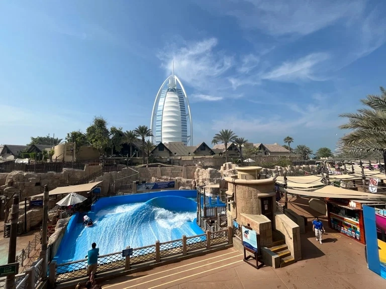 В каждом аквапарке есть волновой бассейн, где вы сможете попробовать себя в сёрфинге. Фото: Ekaterina V. / Яндекс Карты