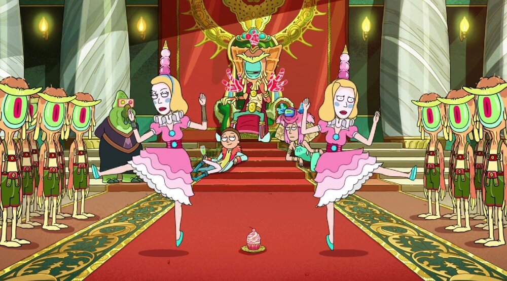     Кадр из 7 сезона мультсериала «Рик и Морти» (2023)