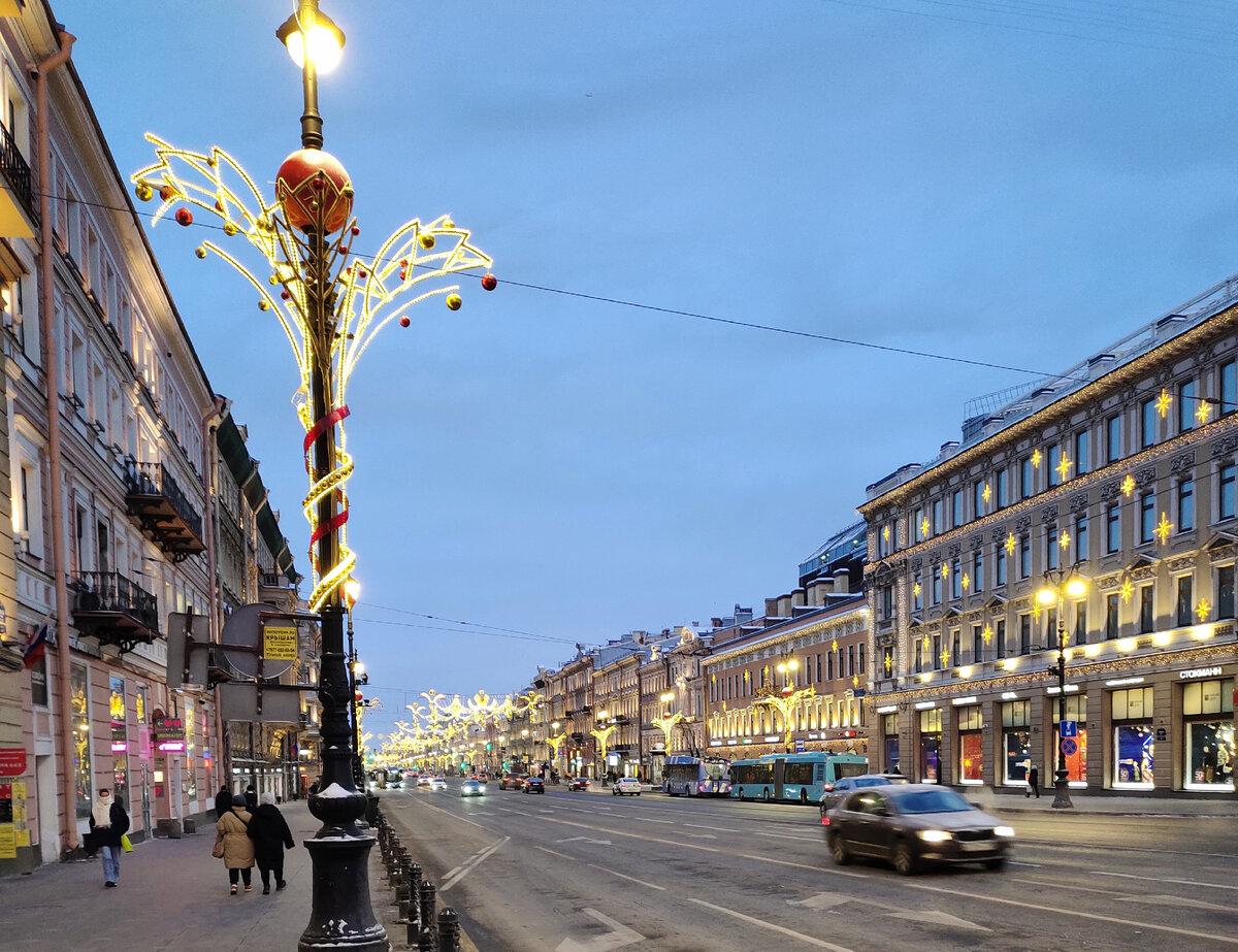 Новогодний транспорт в санкт петербурге