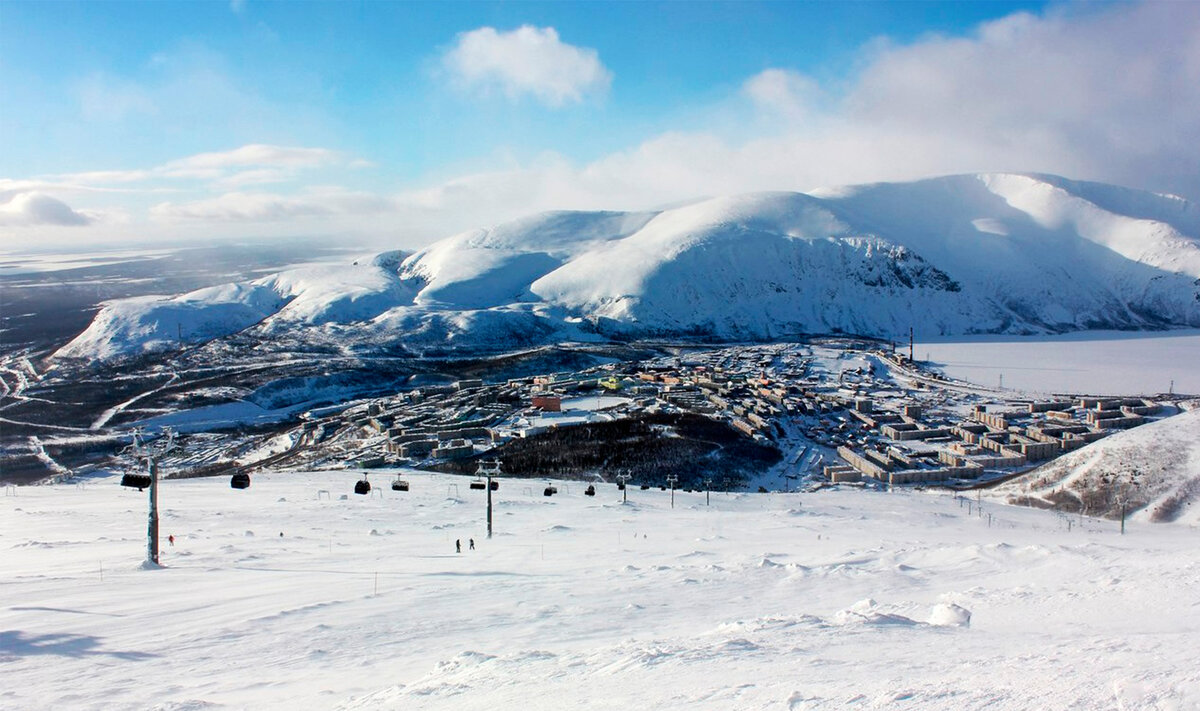 Кировск горнолыжный курорт фрирайд