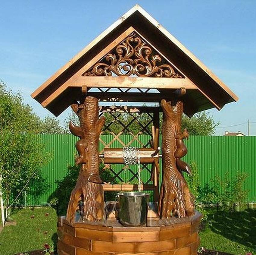 фото взято с сайта https://yandex.ru/images/search?from=tabbar&img_url=https%3A%2F%2F1000000diy.ru%2Fimages%2Fstati%2F1%2F8%2Fdekorativnye-kolodtsy-dlya-dachi-podborka-1.jpg&lr=56&pos=11&rpt=simage&text=красивый%20колодец