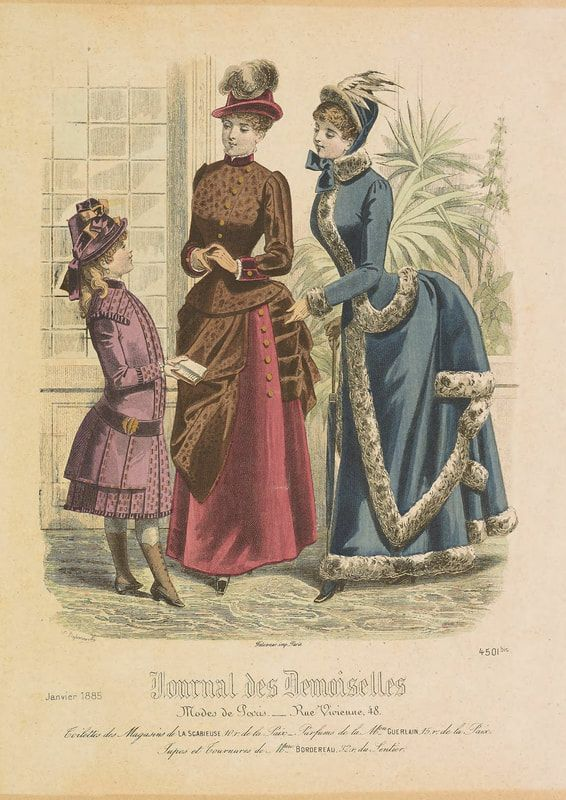 Дамский журнал. 1885. Январь.