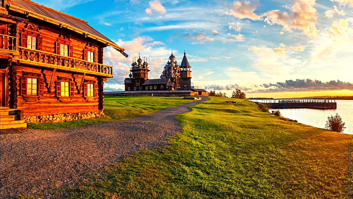 Природа Карелия Кижи