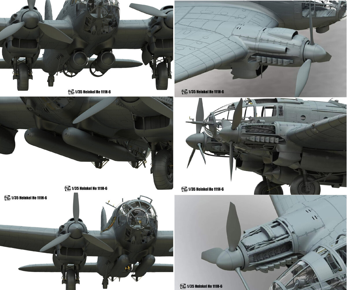 Border Model Heinkel He 111 H-6