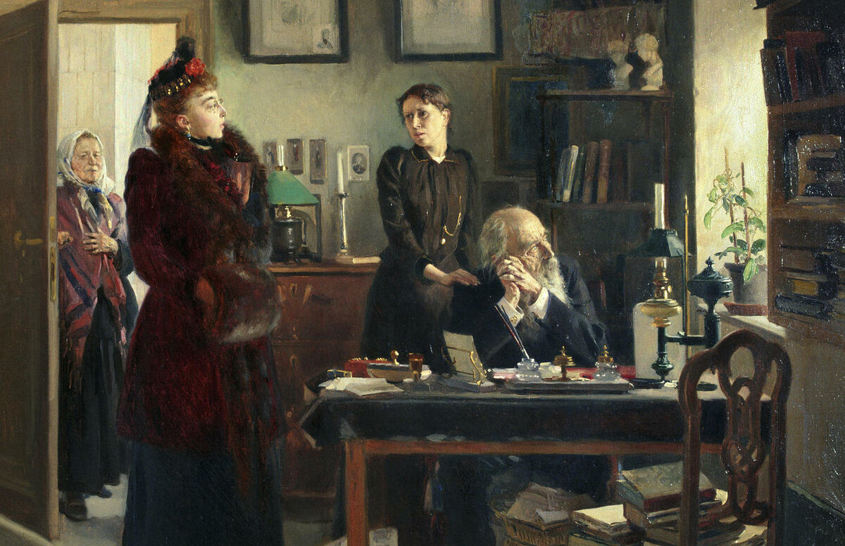 Изображение использовано в иллюстративных целях / Две сестры. худ. В. Маковский. 1893 г.