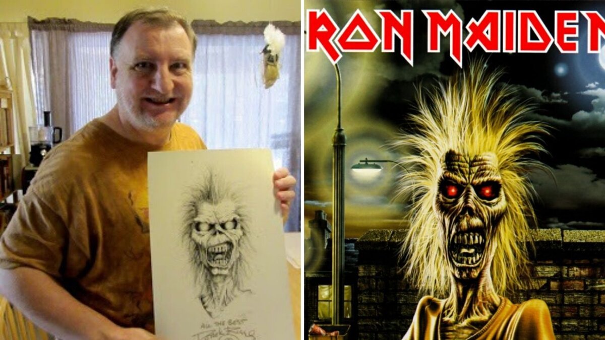 Аэрографика Iron Maiden