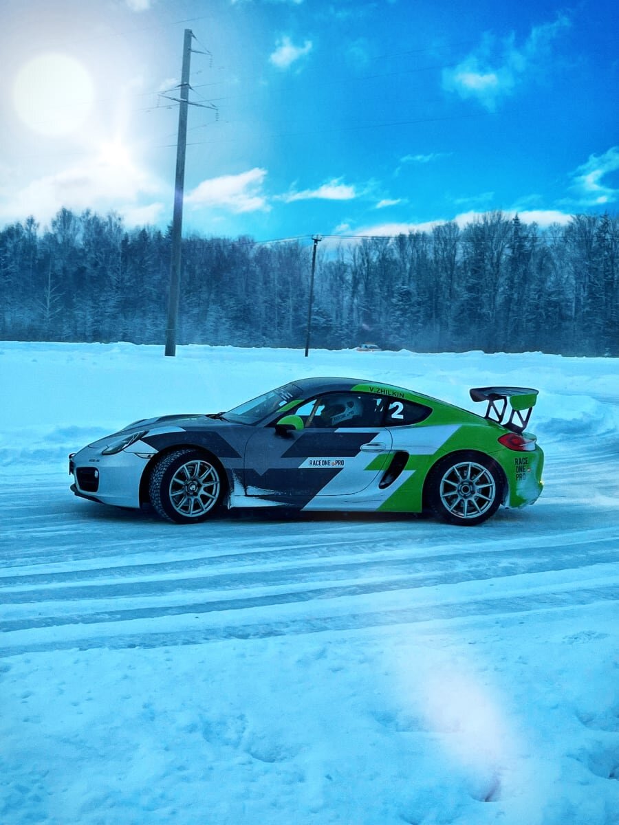 Тренировка за рулем Porsche Cayman GT4