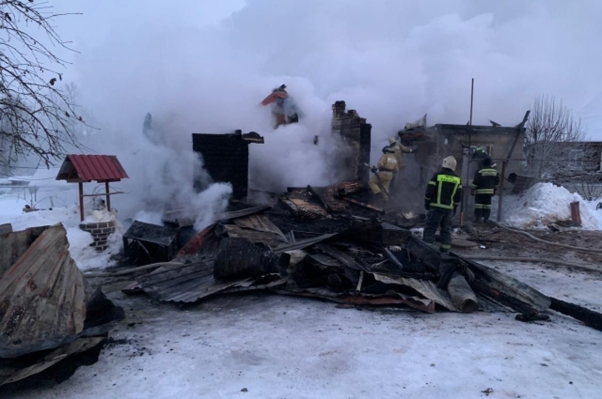    Пострадавшей из-за пожара под Осташковом многодетной семье оказана помощь