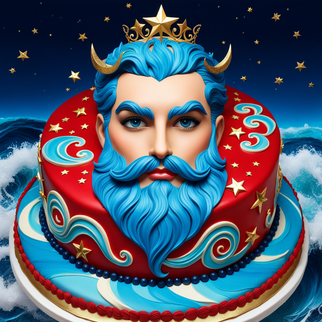 Фото торта "Владыка Посейдон"