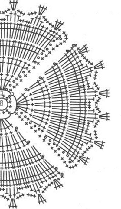 схема вязания мака