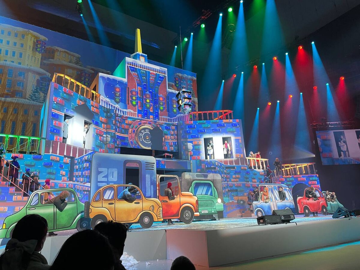 Новогоднее представление «Дядя Степа»