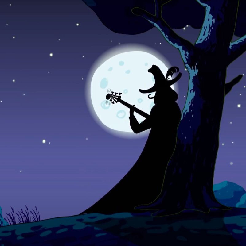  Этот персонаж жуткий. Но он не только жуткий но и  самый загадочный. А ещё он единственный   человек во всё мультсериале. Что очень странно. Да и ещё его тень. Просто жуть! Так, что заслуженное 4 место. 