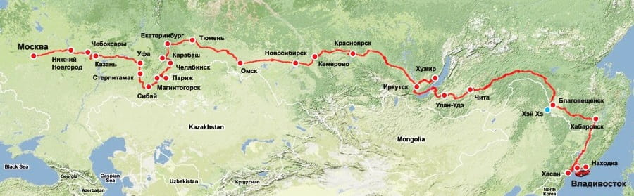 Путь новосибирск иркутск