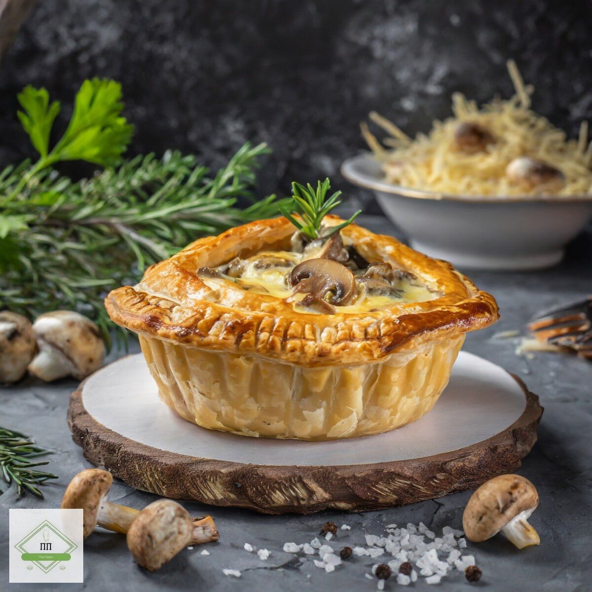Валлийский куриный пирог