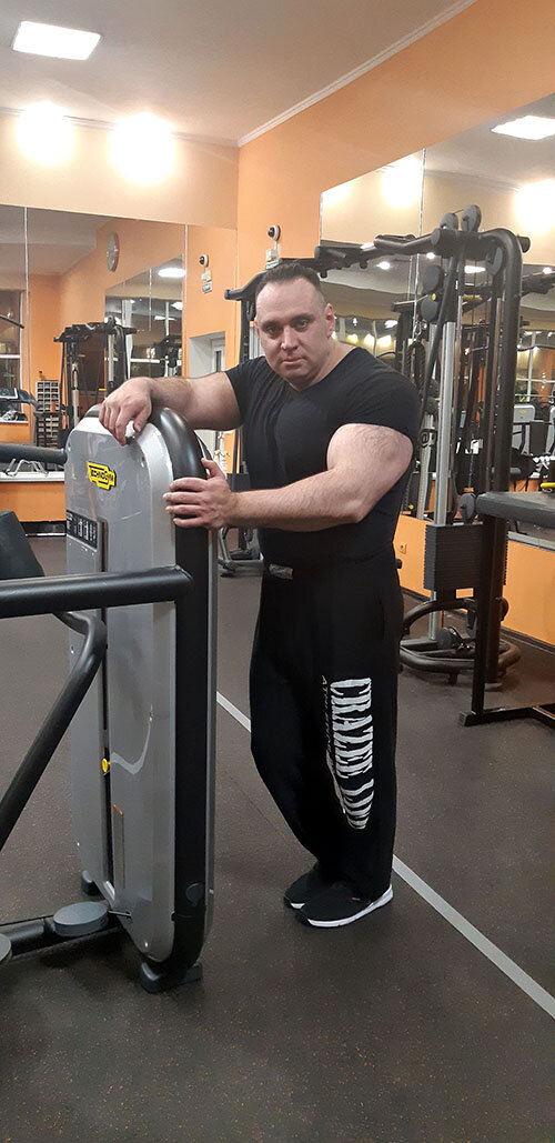 Фото тренировки в зале