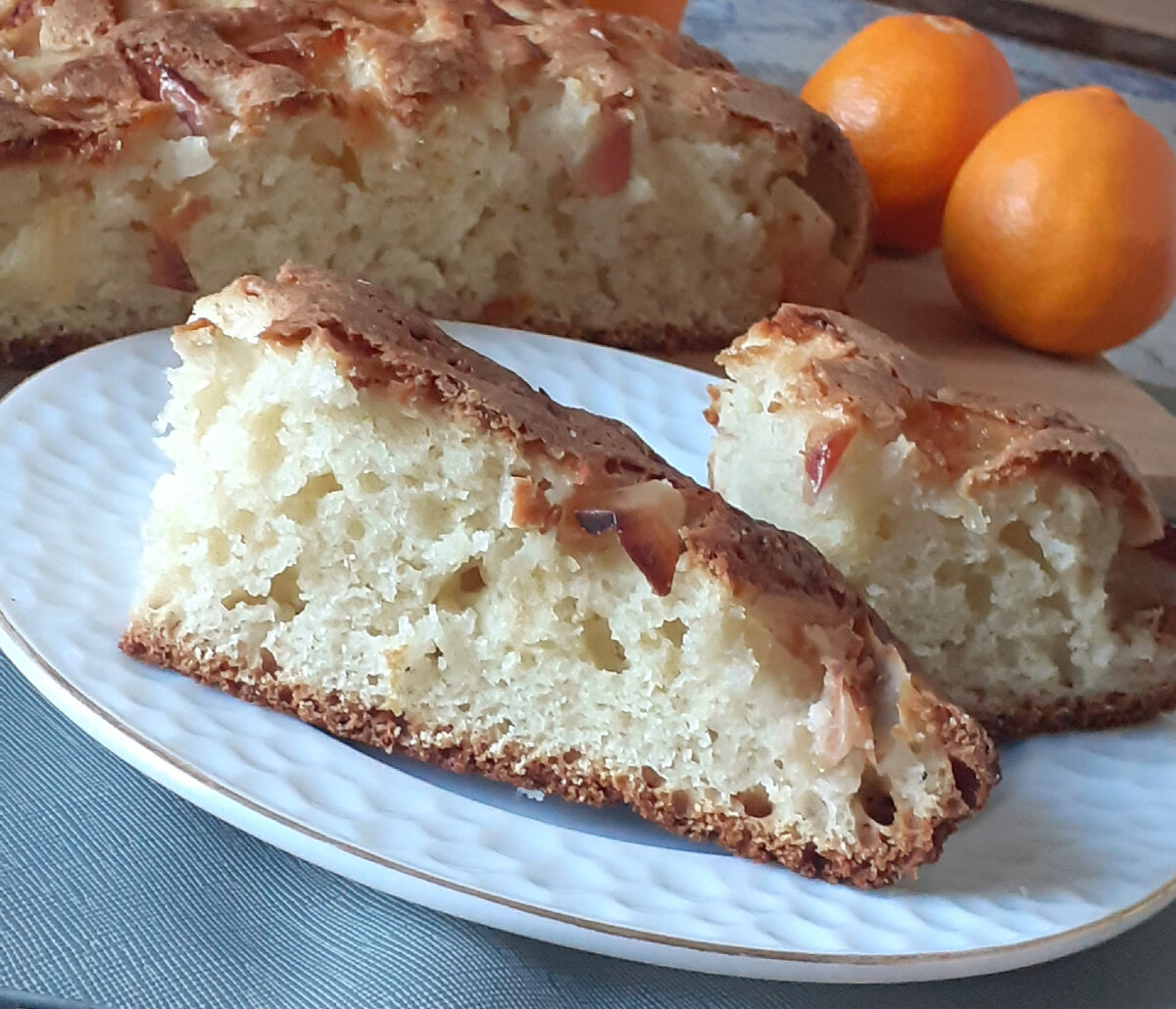 Хочется печь его снова и снова! Простой рецепт Пирога с яблоками! | Вкусная  идея | Дзен