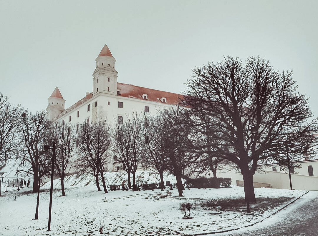 Братиславский Град (Bratislavsky hrad). Братислава, Словакия. 2017 год