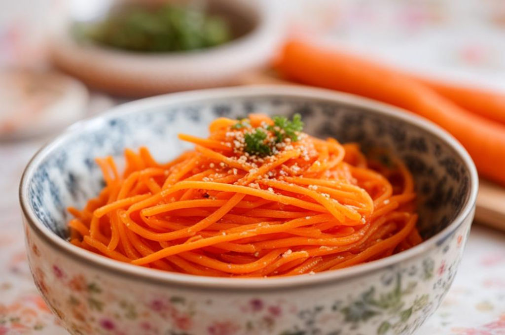 Морковка по-корейски...