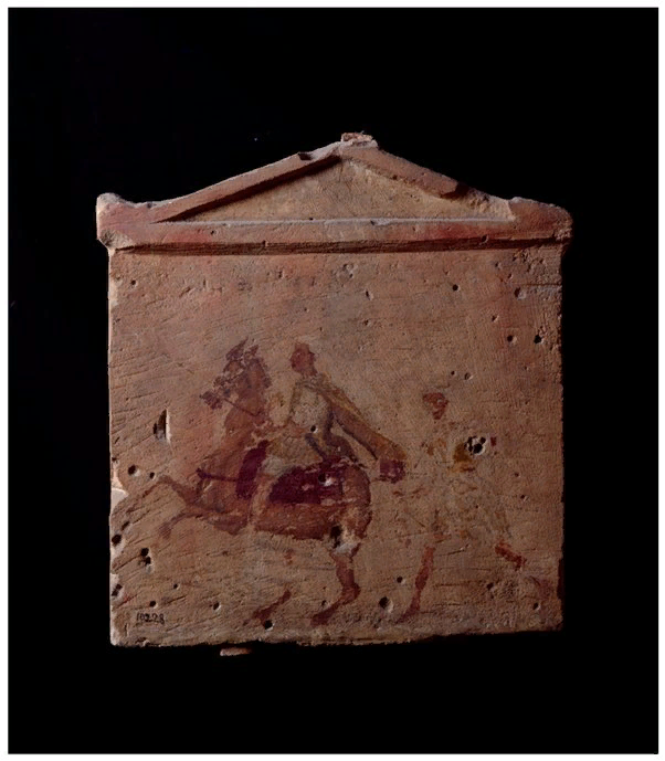 Кавалерист времен Птолемеев, который мог сойти за соратников Александра в традиционном линотораксе (клееной льняной кирасе). Фото: Centre d’Études Alexandrines