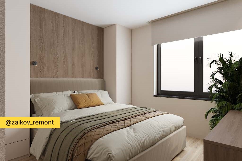 Акцентная стена в интерьере, ЖК Талисман