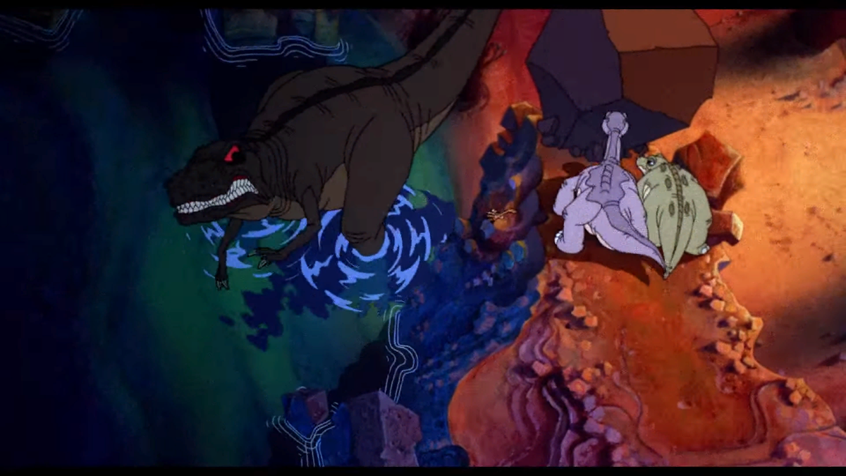 Sharptooth the Land before time 1988. The Land before time Sharptooth. The Land before time Sharptooth t-Rex.